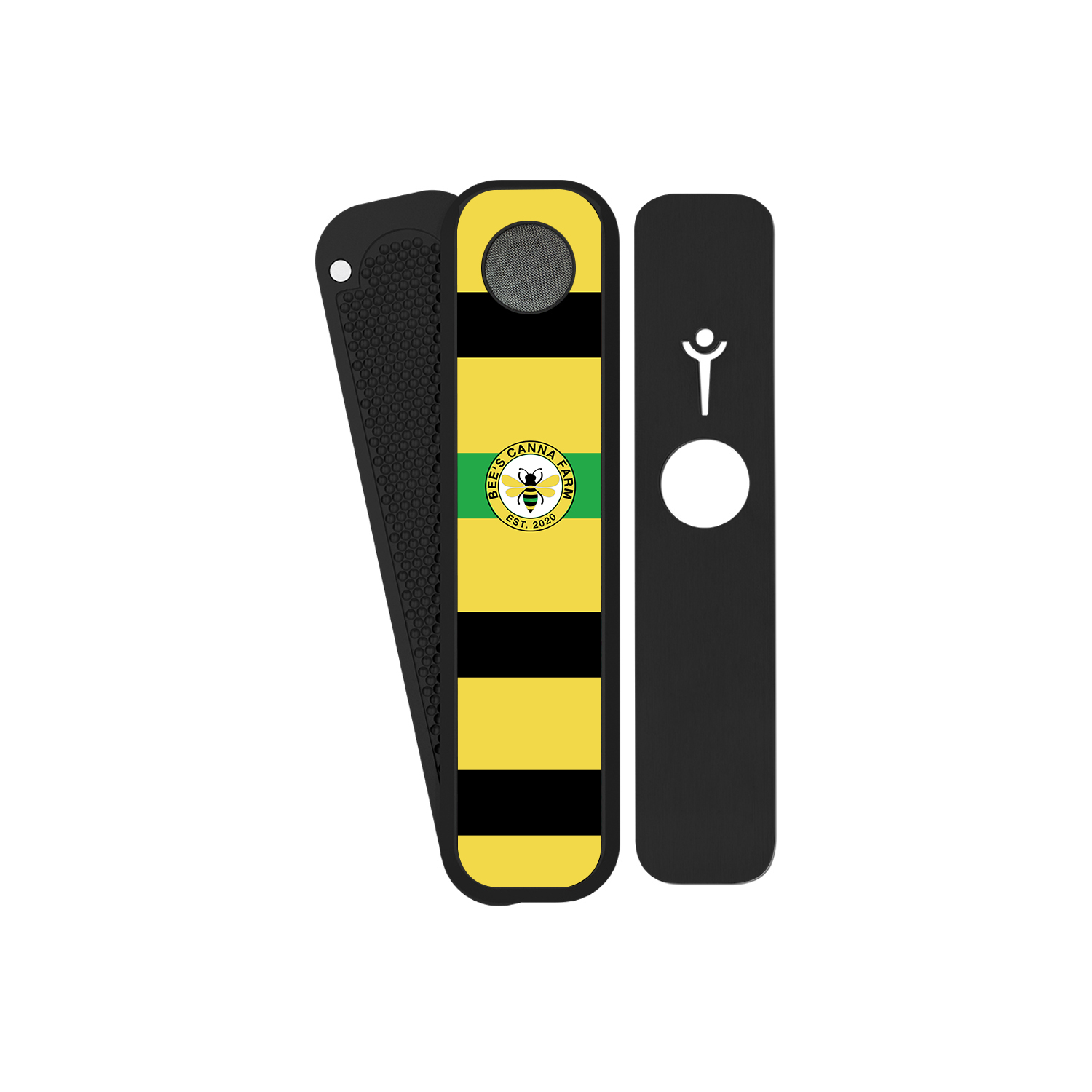 Genius Pipe custom design for Bees Cannafarms