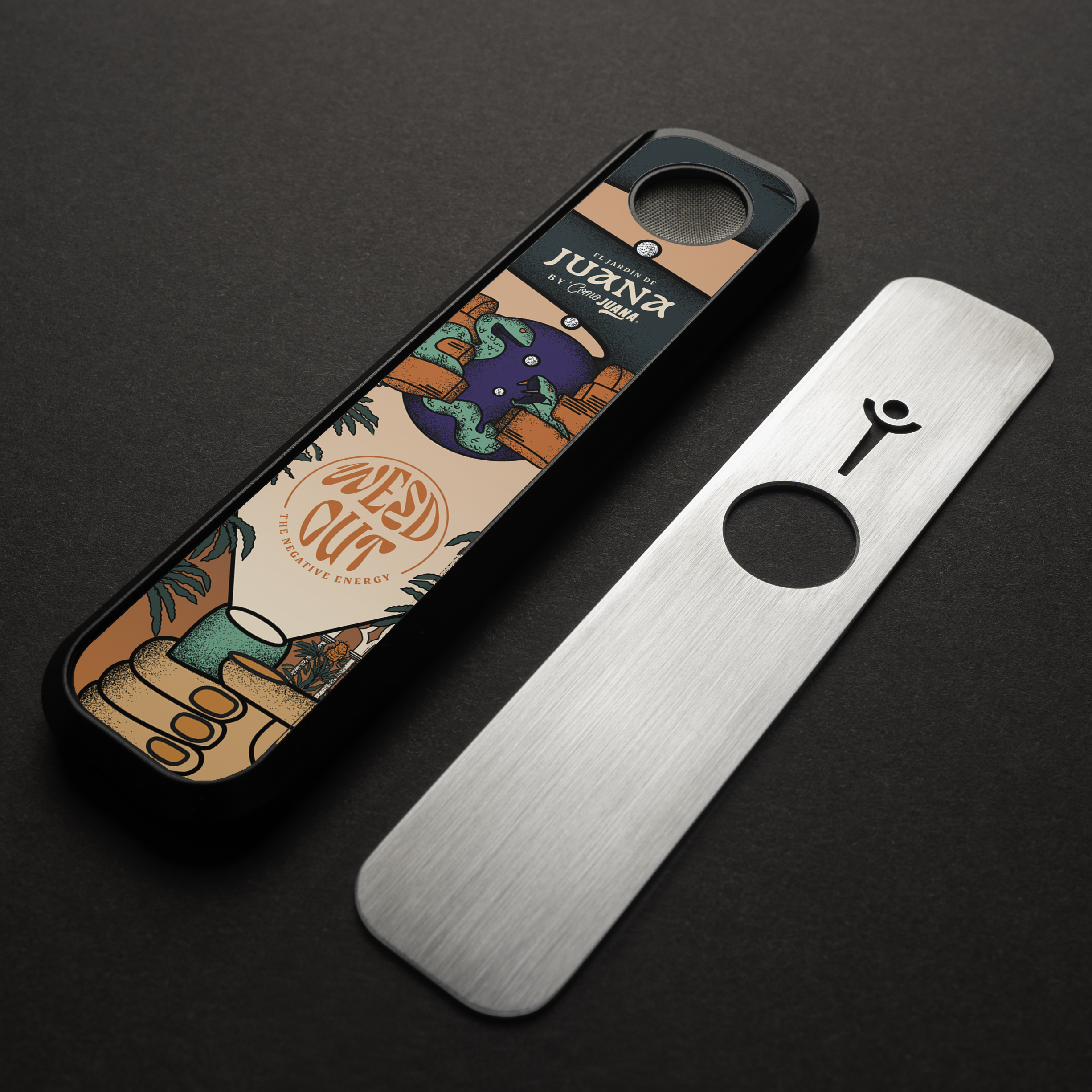 Genius Pipe custom design for Comojuana